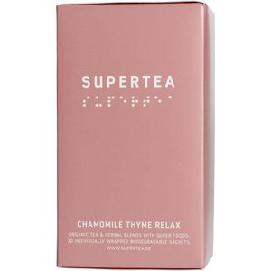 Teministeriet - SUPERTEA Chamomile Thyme Relax - 20 Tea Bags
