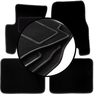 Complete set veloursmatten voor: SsangYong Korando II (KJ) SUV (1998-2006)