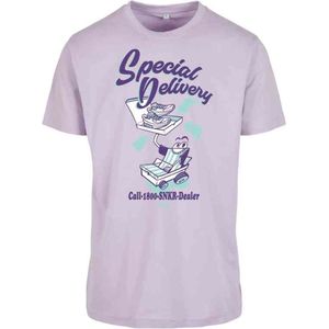 Mister Tee - Special Delivery Heren T-shirt - Paars