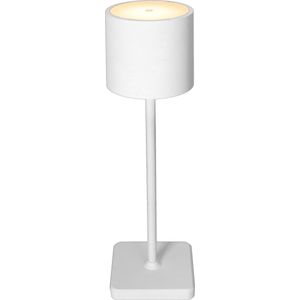 TouchDim LED Tafellamp 38 cm voor binnen en buiten - Oplaadbaar & Draadloos - White