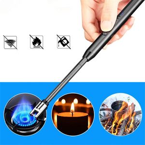 Oplaadbare aansteker - 2 stuks - zie video - kaarsen aansteken - voor de BBQ - USB oplaadbaar - geld besparen - elektrisch