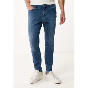 JIM Mid Waist / Tapered Leg Jeans Mannen - Blauw Stone - Maat 28/34