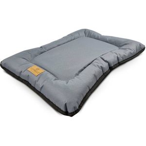 Topmast DryMat - Waterproof Benchmat - Polyester - Antraciet - Medium - 80 x 64 x 7 cm - Benchkussen - Voor Honden