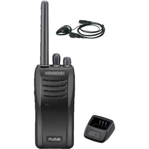 Kenwood TK-3501 Portofoon - D-Shape Oortje - Tafellader - IP54