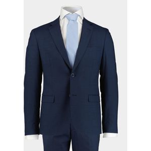 Bos Bright Blue Kostuum Blauw Toulon Suit Drop 8 231028TO12BO/290 navy