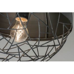 Lumidora Plafondlamp 72893 - Plafonniere - BARCELONA - E27 - Grijs - Betongrijs - Metaal - ⌀ 35 cm