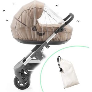 Klamboe voor Baby - Klamboe, Reisklamboe / Baby Buggy Anti Muggen Insectennetten,rice clamboe