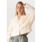 Amaya Amsterdam Evelyn Vest Truien & vesten Dames - Creme - Maat L