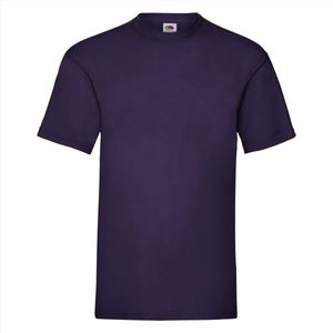 Fruit of the Loom - 5 stuks Valueweight T-shirts Ronde Hals - Donker Paars - XL