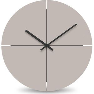 Geruisloze wandklok 40 cm - Modern en vintage design voor elke ruimte