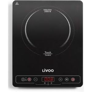 Elektrische Kookplaat Livoo DOC235 2000 W Zwart