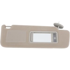 Autozonwering vizier met make-upspiegel en reservezonwering voor Land Cruiser Prado 2002 tot 2010 (links)