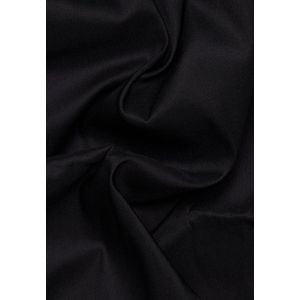 ETERNA slim fit performance overhemd - superstretch lyocell - zwart - Strijkvriendelijk - Boordmaat: 40