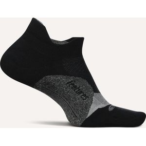 Feetures | Elite | Light Cushion | No Show Tab V2 | Hardloopsokken | Unisex | Black | 43-46 -