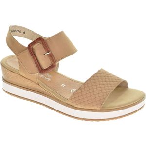 Beige Sandalen Wedge Remonte maat 40
