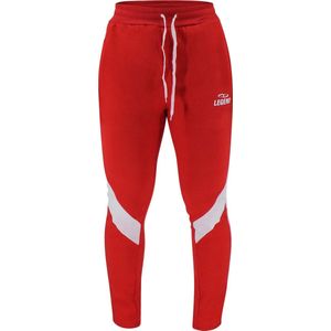 Joggingbroek dames/heren Rood Fleece XL