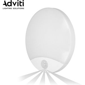 Adviti VIRAZON LED wandlamp met PIR bewegingssensor - IP44 - IK10 - 160° Sensor - 4000K - 1050lm - 15 Watt - 3 jaar garantie!