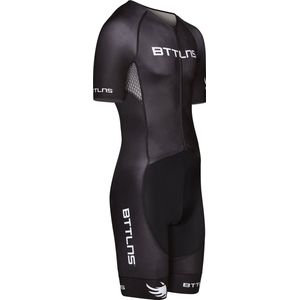 BTTLNS trisuit - triathlon pak - trisuit korte mouw heren - Typhon 2.0 - zwart - 2XL