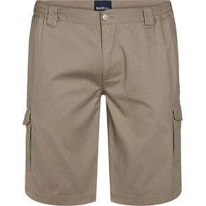 North 56°4 Cargo Shorts | Zandkleur | 8XL | Effen | Katoen