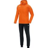 Jako - Hooded Tracksuit Classico Woman - Polyesterpak met kap Classico - 38 - Oranje