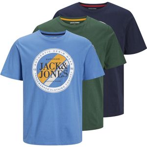 JACK&JONES JJLOOF TEE SS CREW NECK 3PK MP Heren T-shirt - Maat XL