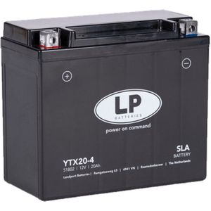 LANDPORT (LP) SLA YTX20-4 AGM MOTOR ACCU 12 VOLT 18 AH (51802 - MS LTX20-4)