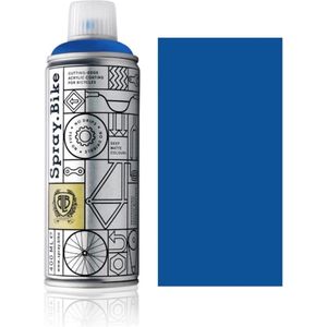 Spray.Bike Blauwe Fietsverf - London Collection 400ml Fiets Verf - Poedercoating voor fiets frames, ontworpen voor zowel amateur- als professioneel gebruik