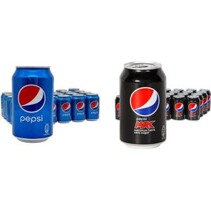 Pepsi Cola & Pepsi Max 48 x 330 ML