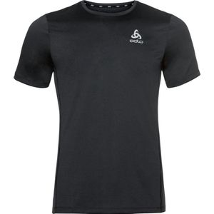 Odlo - Element Light Print T-shirt - Zwarte Hardloopshirts - M - Zwart