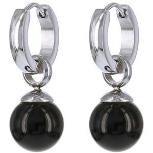 Kalli edelstalen Oorbel 1889 Zilver 13mm
