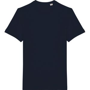 Unisex T-shirt Bio Katoen met linnen Native Spirit Navy Blue - M