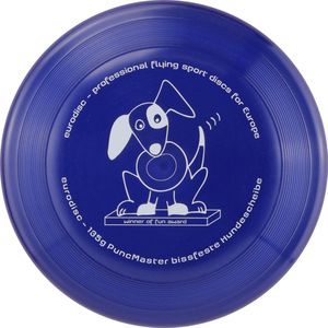 Eurodisc Hondenfrisbee 135g - Blauw