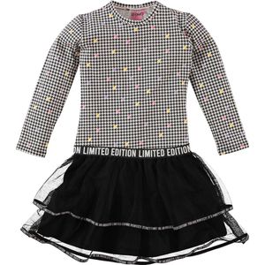 O'Chill meisjes jurk Shanique Black White