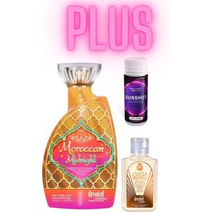 Devoted Creations Moroccan Midnight 400 ml PLUS Collagen Sunshot PLUS Naverzorging Coco Creamsicle