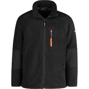 STØRVIK Rolf Fleece Jas - Winter Gevoerd - Winddicht Werkvest - Maat 4XL - Zwart