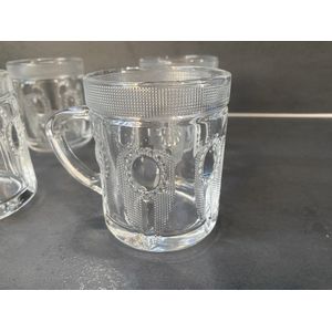 Glozini theeglazen/koffieglazen set van 6 - 180 ml