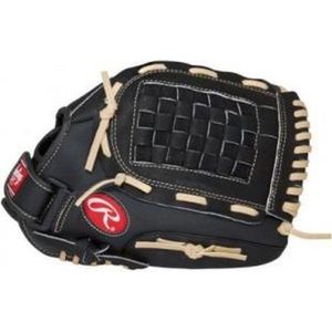 Rawlings - Honkbal - MLB - RSS130C - Honkbal/Softbal Handschoen - Zwart - 13 inch