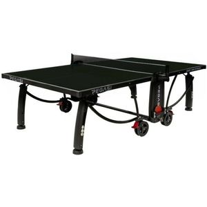 Tafeltennistafel Pegasi 1000 Outdoor Black - Met wieltjes