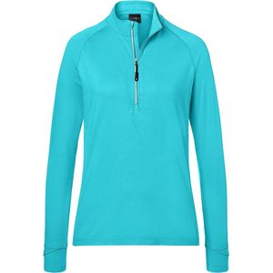 James and Nicholson Dames/dames Half Ritssport Top (Turquoise)