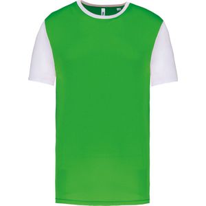 SportSportshirt Kind 4/6 years (4/6 ans) Proact Ronde hals Korte mouw Green / White 100% Polyester