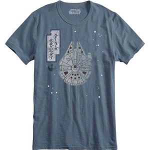 Star Wars - Millennium Falcon Japanese Print Men s T-shirt