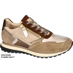 Gabor 56.378.82 - dames sneaker - beige - maat 35.5 (EU) 3 (UK)