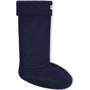 Hunter - Fleece sokken voor volwassenen - Hoog - Marineblauw - maat L