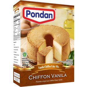 Pondan® | 1x400gr | Cakemix Vanilla Chiffon | Halal