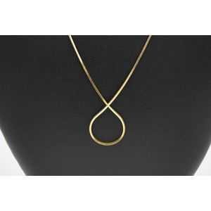 Echt verguld 925 zilveren ketting