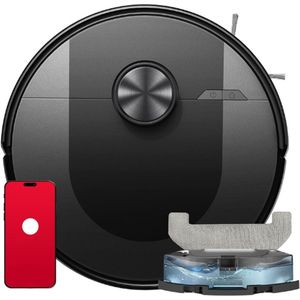D10 Robotstofzuiger met LiDAR-Kartering - 5000 Pa Zuigkracht - 120 Minuten Batterijduur - Matrix Clean-Technologie - App-Besturing via Alexa/Siri - Ideaal voor het Verwijderen van Vuil en Huisdierhaar
