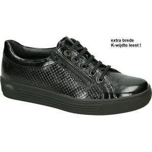 Solidus -Dames - zwart - sneakers - maat 38.5