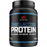 XXL Nutrition - Zero Lactose Protein - Eiwitpoeder lactosevrij, Proteïne poeder, Eiwitshakes, Proteïne Shakes, Whey Proteïne, Eiwit - Vanille - 1000 gram