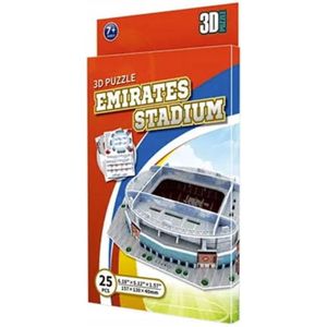 Emirates Stadion 3D Puzzel – Gedetailleerd Arsenal FC Stadionmodel – Voetbal Cadeau & Verzamelitem