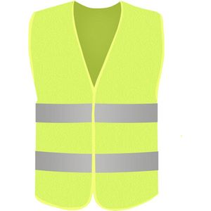 Reflecterend vestje groen geel Hoge Zichtbaarheid Volwassenen Veiligheidshesje Groen/geel, Volwassenen Vest Vest Met Reflecterende Strip